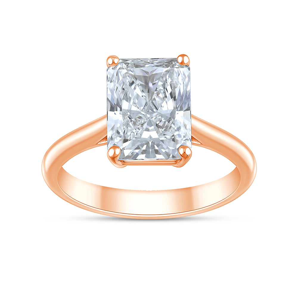Cushion Cut Solitaire Ring
