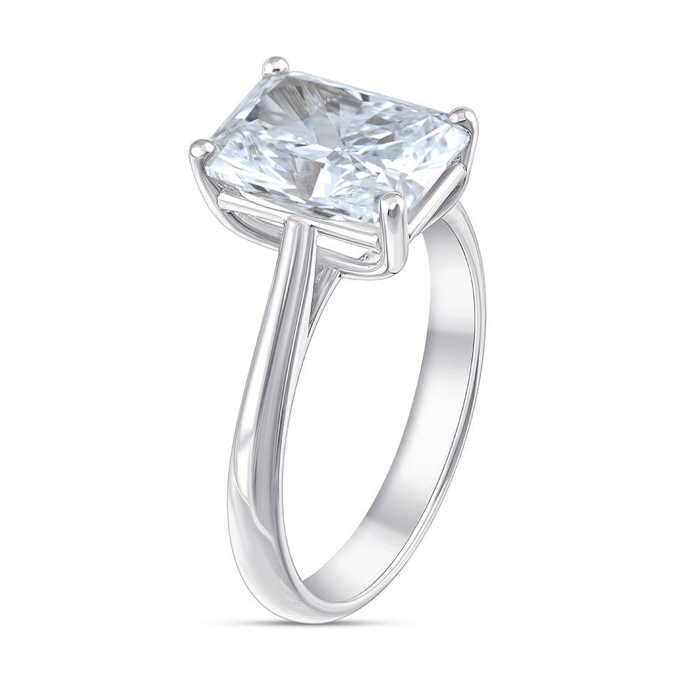 Cushion Cut Solitaire Ring