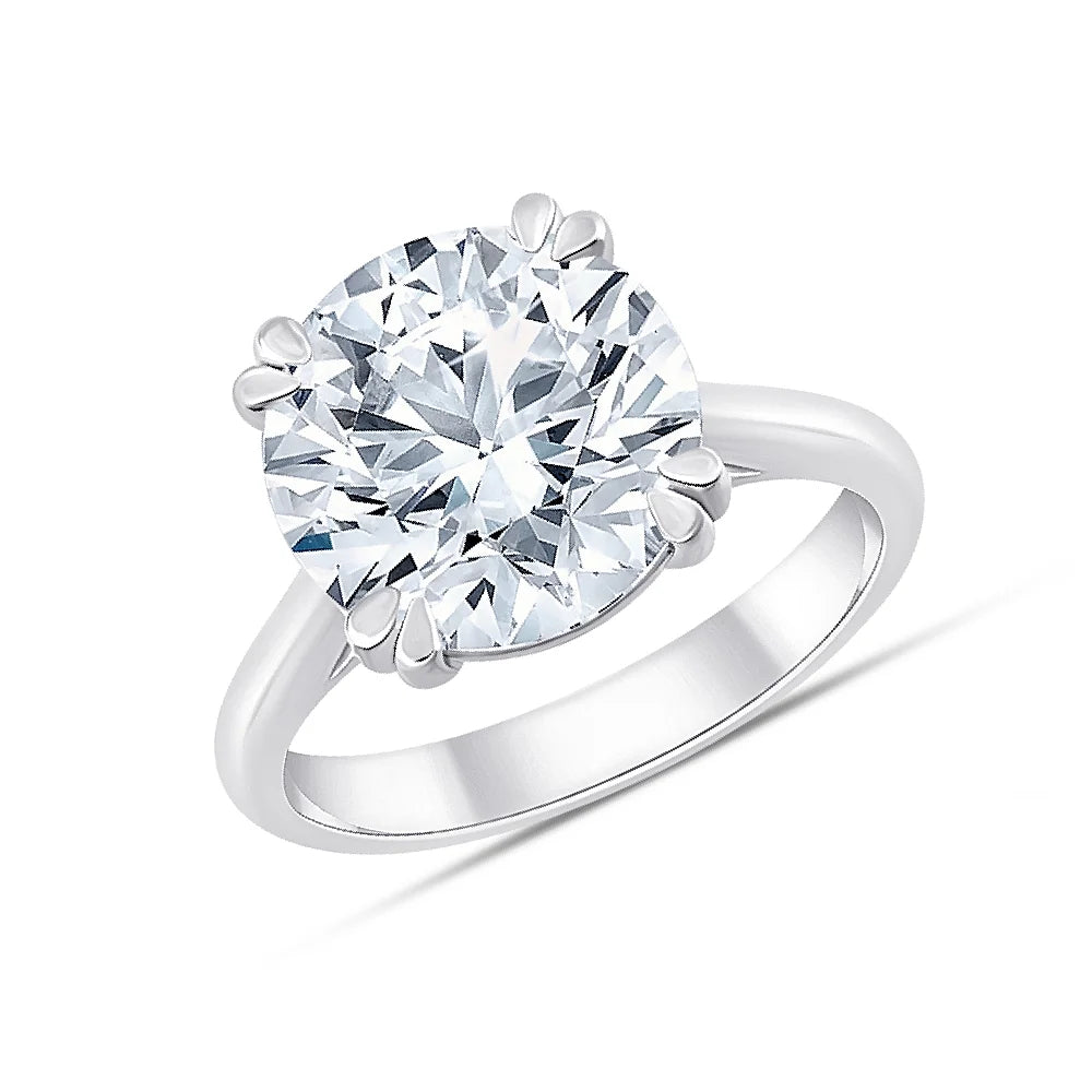 Brilliant Cut Solitaire Ring