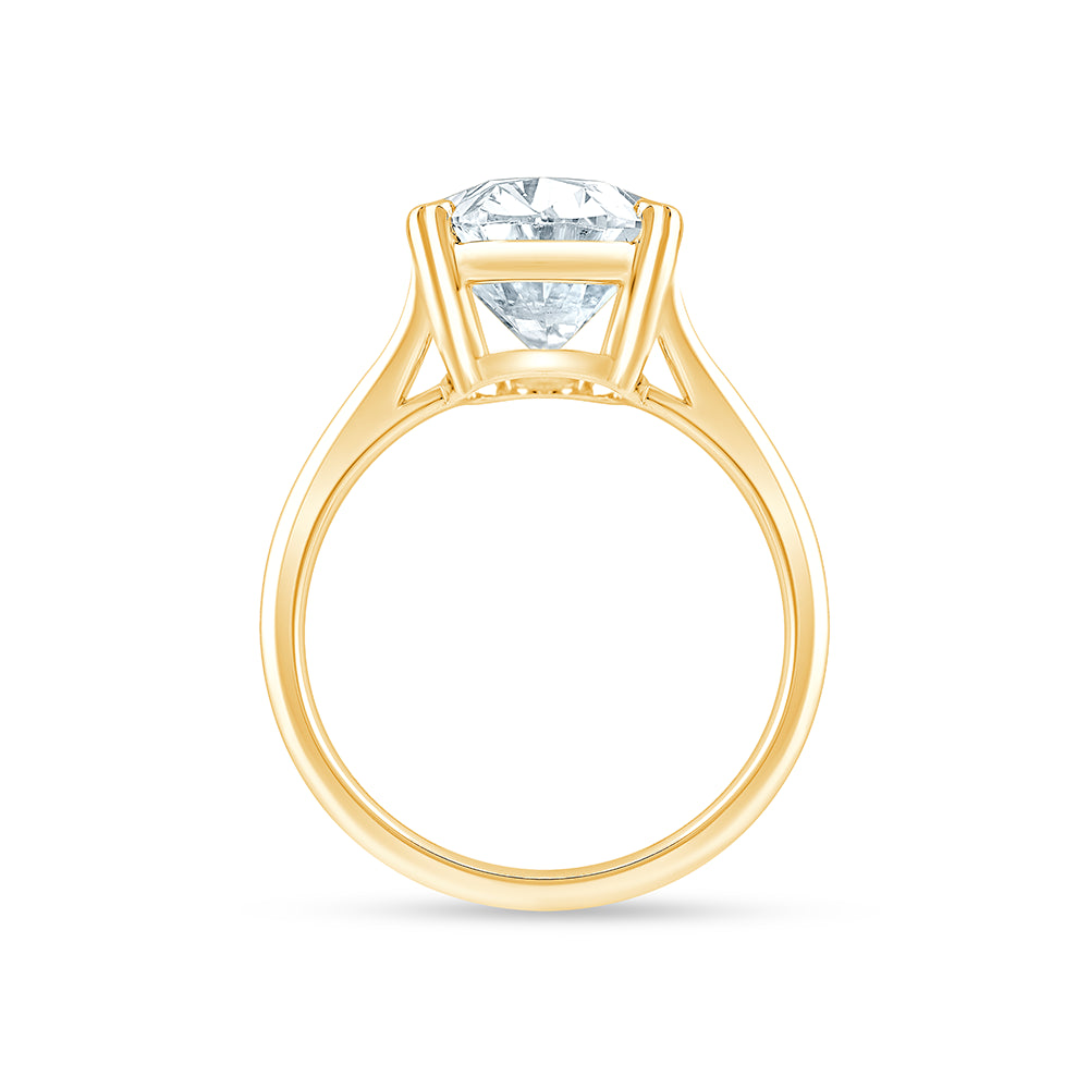 Oval Cut Solitaire Ring