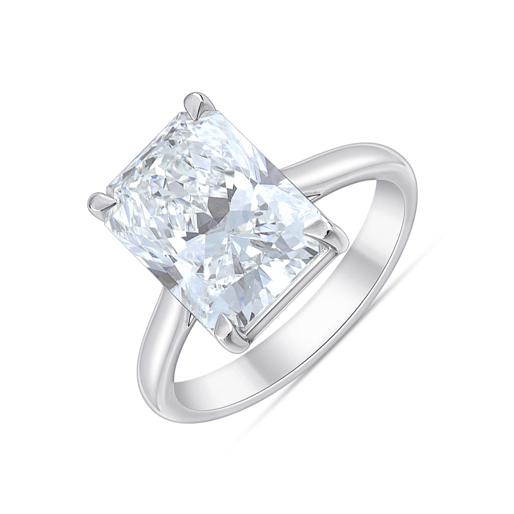 Cushion Cut Solitaire Ring