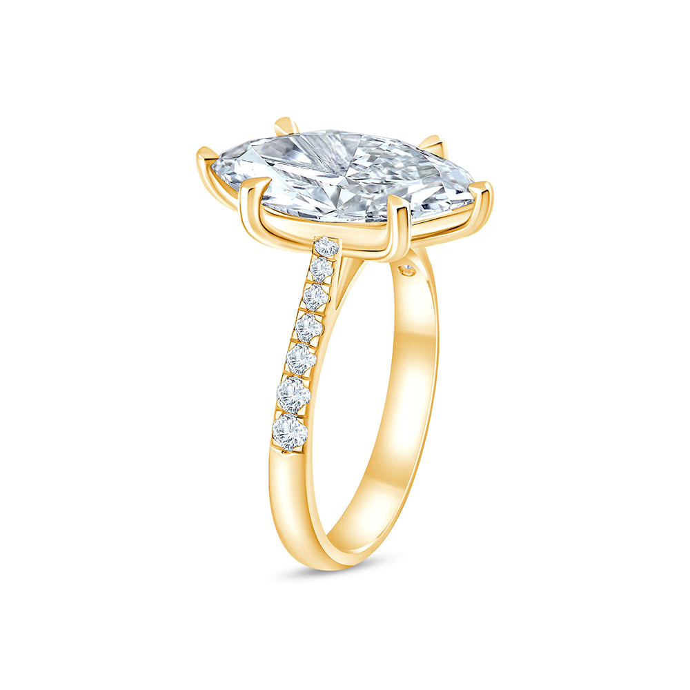 Marquise Cut Solitaire Ring