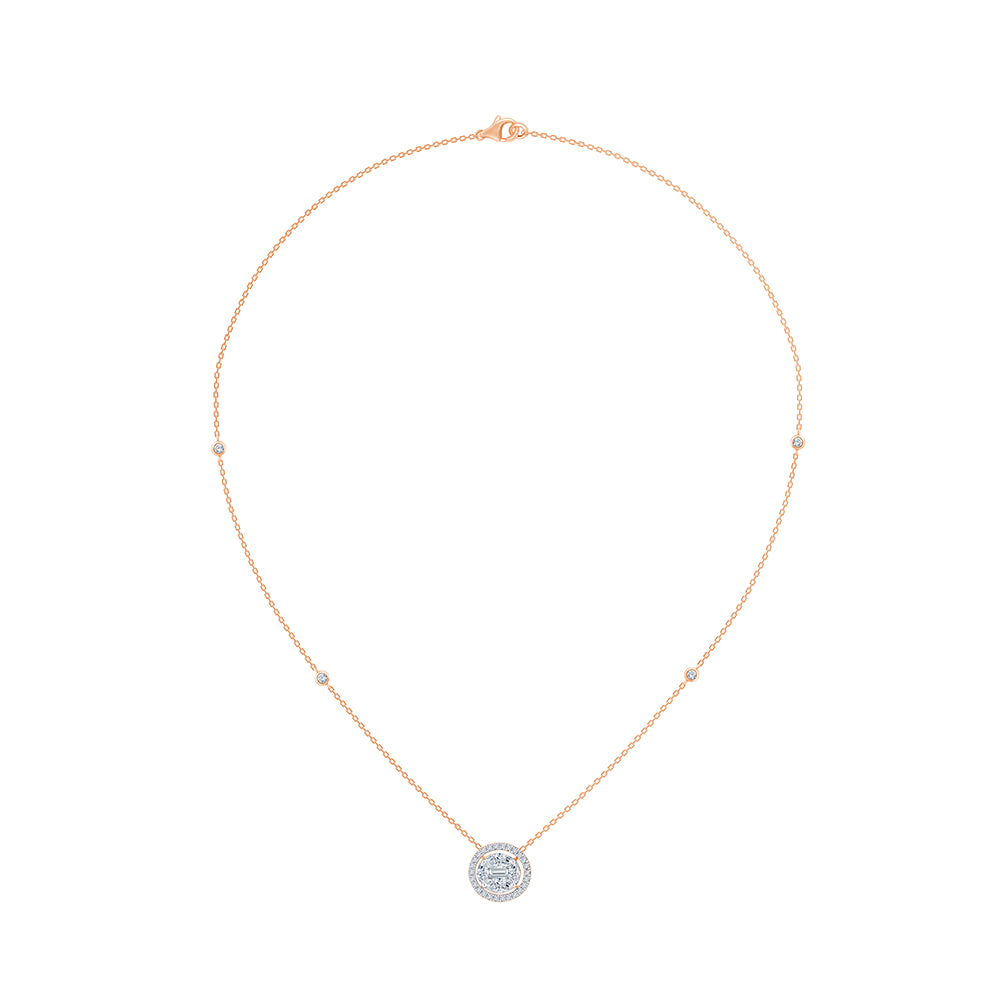 Brilliant Cluster Halo Station Pendant 