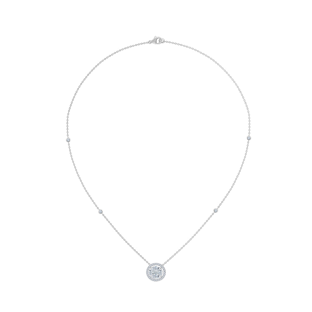 Brilliant Cluster Halo Station Pendant 