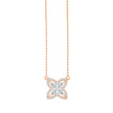 Clover Charm Halo Pendant
