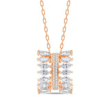 Marquise Leaf Pendant