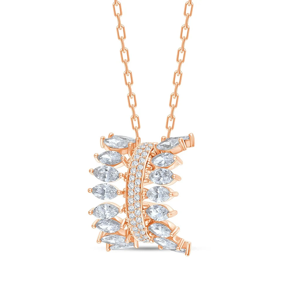 Marquise Leaf Pendant