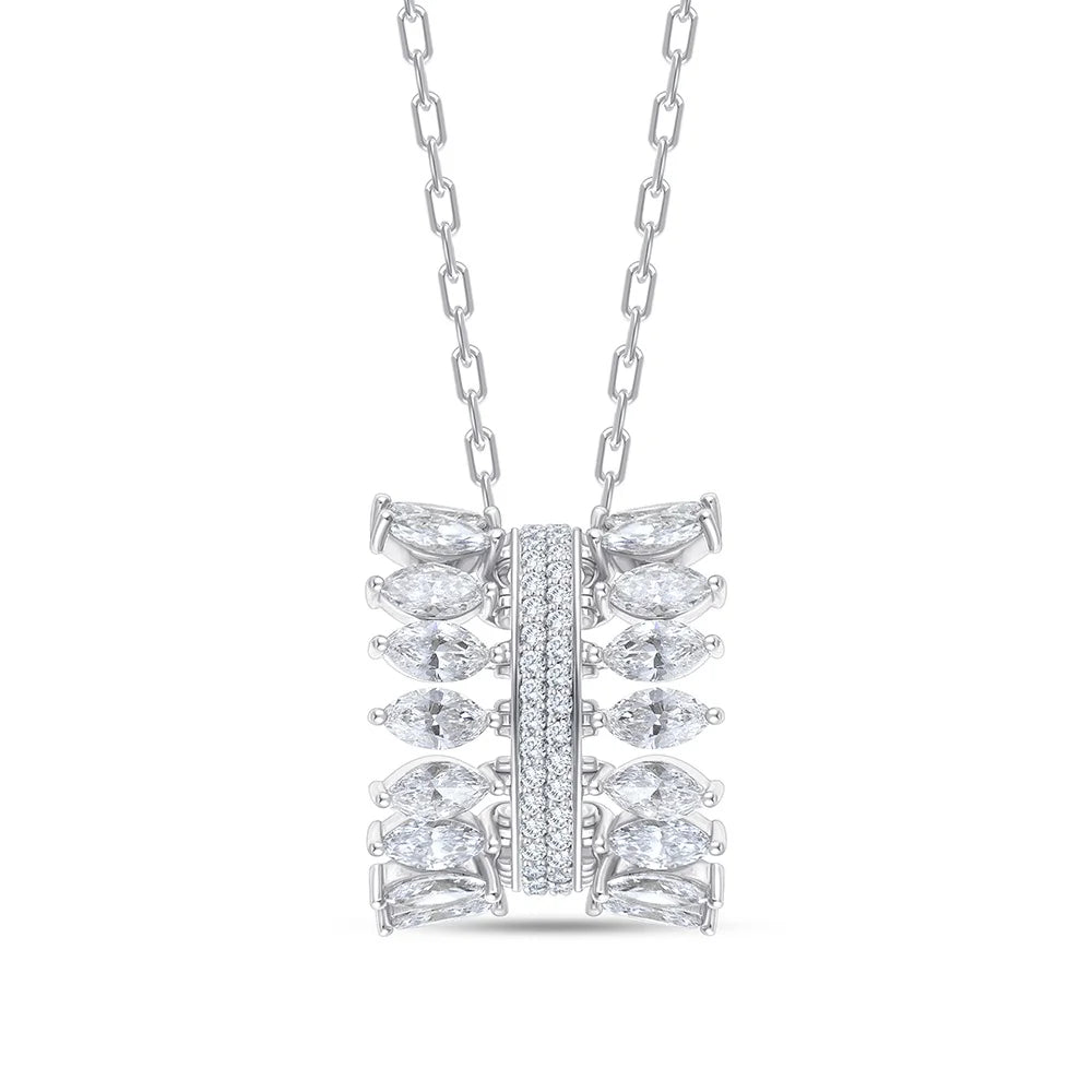 Marquise Leaf Pendant