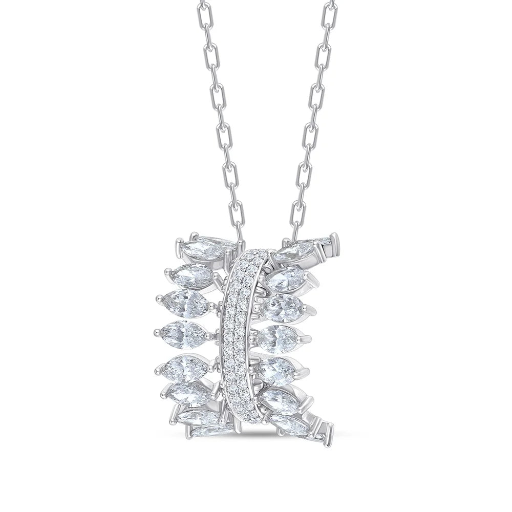 Marquise Leaf Pendant